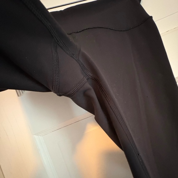 Lululemon Wunder Under Crop Leggings Black  Size 6. Compression Yoga Workout - Picture 8 of 11